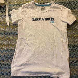 North face girls “Take a Hike” shirt:)))